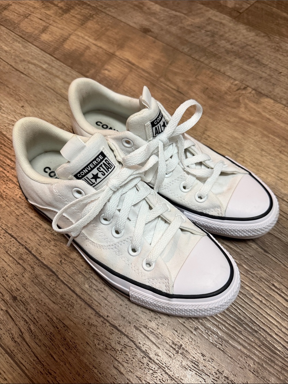 Converse - White Low Top All Star Sneakers